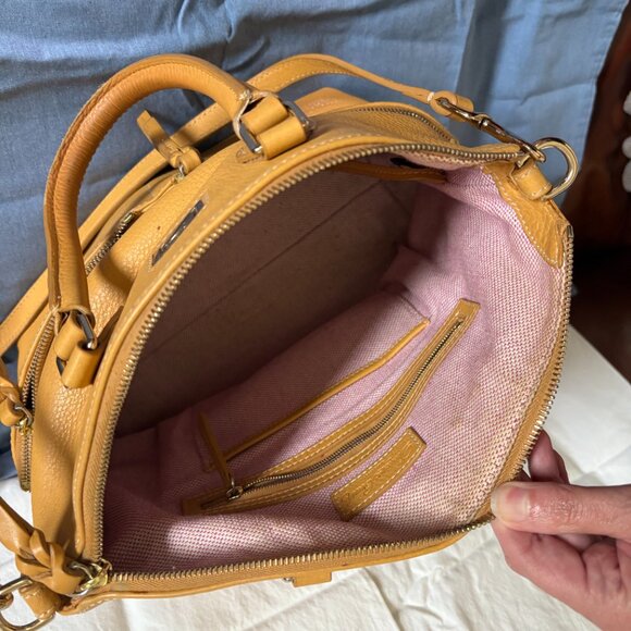 Dooney & Bourke Dillen Satchel – Mustard Gold – Fair to...